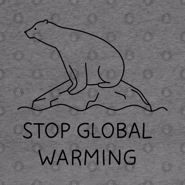 Global Warming - Polar bear by valentinahramov